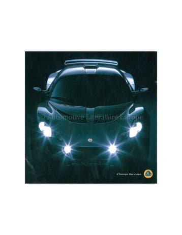 2005 LOTUS PROGRAMMA BROCHURE, Nieuw, Author