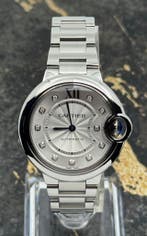 Cartier Ballon Blue de  - Diamond Dial 33mm - W4BB0021, Nieuw