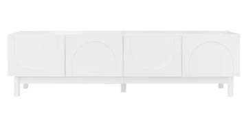 Lowboard met golvende deuren – moderne TV-kast 169 cm, Verzenden, Nieuw