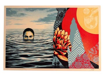 Shepard Fairey (OBEY) (1970) - Ominous Ripples