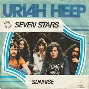 vinyl single 7 inch - Uriah Heep - Seven Stars, Cd's en Dvd's, Verzenden, Zo goed als nieuw, 7 inch, Rock en Metal