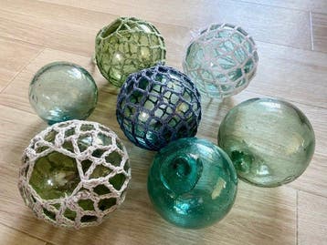 Maritieme objecten (7) - Vintage Japanse glazen