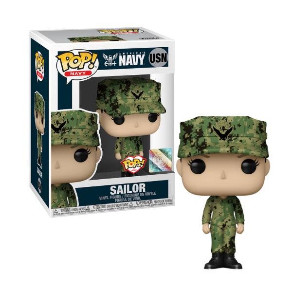 Funko Pop! Navy: America’s Navy - Sailor Female (Caucasian), Verzamelen, Poppetjes en Figuurtjes, Verzenden