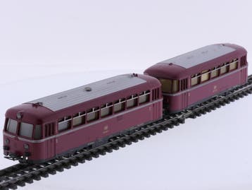 Schaal H0 Märklin 3016 en 4018 diesel treinstel BE 795 me.., Wisselstroom, Ophalen of Verzenden, Märklin, Gebruikt
