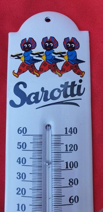 Sarotti - Thermometer - Staal / Emaille thermometer