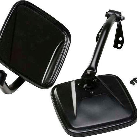 Kentrol 55-86 Jeep CJ Mirror Kit Pair- Powdercoat Black, Auto diversen, Tuning en Styling, Ophalen of Verzenden