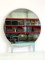 Spiegel- MIR - Glas - XL grote MIR spiegel, Antiek en Kunst