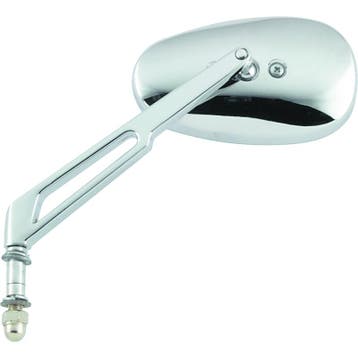 BikeMaster Harley Highrise Mirror 6-1/16in Stem - Each -, Ophalen of Verzenden