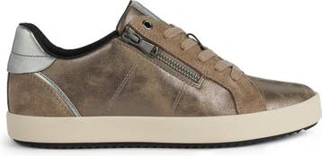 GEOX - Maat 41-D Blomiee Dames Sneakers - Beige - Maat 41, Verzenden, Nieuw