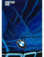 1984 BMW 7 SERIE BROCHURE DUITS, Nieuw, BMW, Author