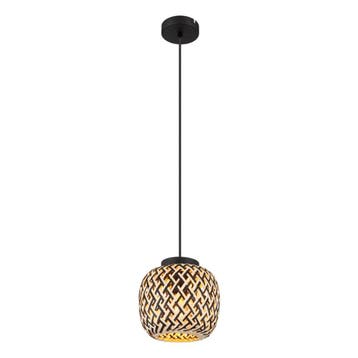 Hanglamp COLLY 20.0 cm 1-lichts Zwart, Ophalen of Verzenden, Nieuw, Metaal, 75 cm of meer