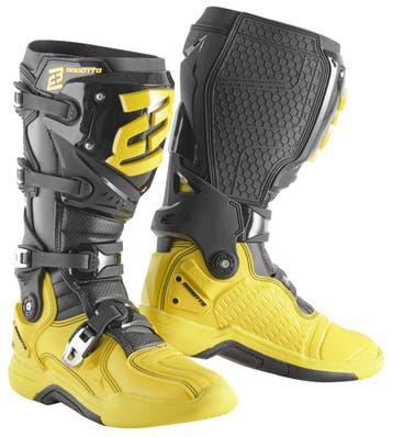 Bogotto MX-7 G Crosslaarzen Zwart Geel, Laarzen, Nieuw met kaartje, Bogotto, Heren
