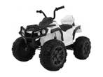 Quad 12v, lederen zitting, rubberen EVA-banden (BDM-0906A), Ophalen of Verzenden, Nieuw