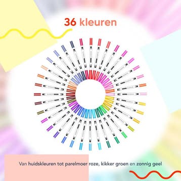 Woodley Dubbelzijdige Stiften Voor Volwassenen en Kinderen -, Ophalen of Verzenden, Nieuw
