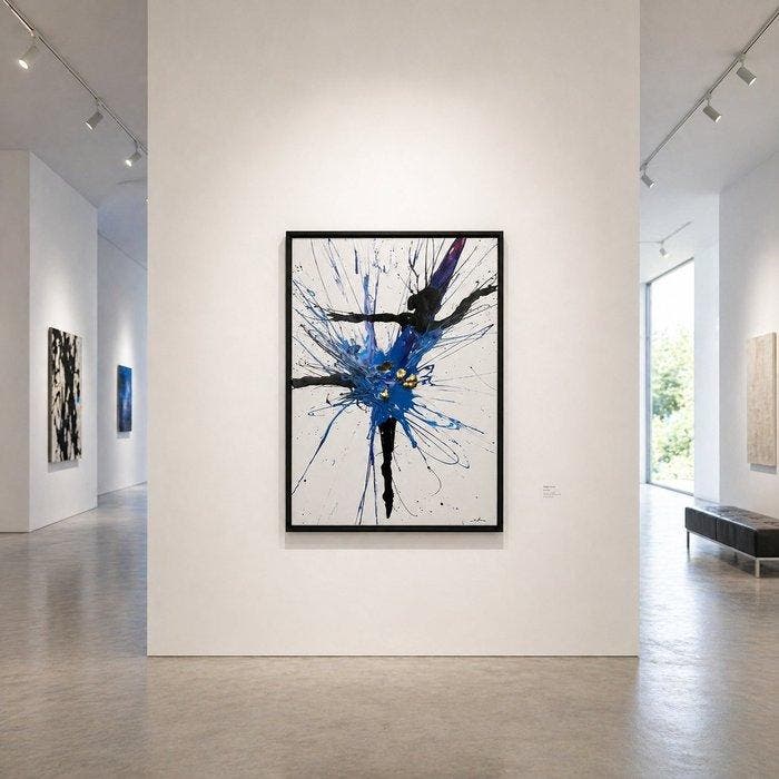 Santicri - Creation from Chaos, Dancer #3, Antiek en Kunst, Kunst | Schilderijen | Modern