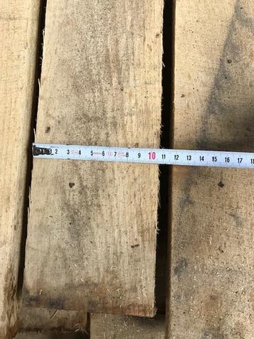 Ruw of geschaafd eiken hout in mix kwaliteit, Ophalen, 25 tot 50 mm, Eiken, Nieuw