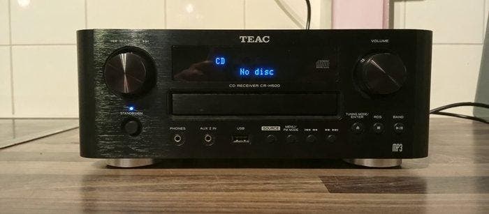 TEAC - CR-H500 Solid state stereo receiver, Audio, Tv en Foto, Radio's