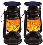 Retro Solar Hanglamp – LED Stormlamp met Vlameffect, Verzenden, Nieuw