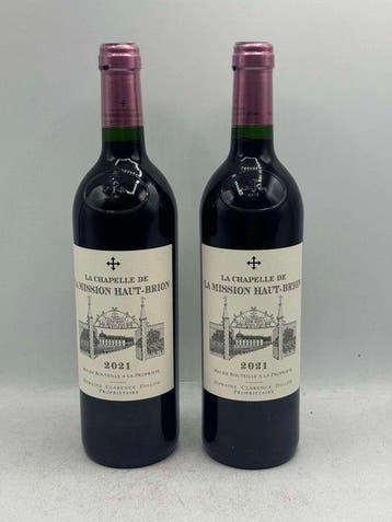 2021 La Chapelle de la Mission Haut Brion, 2nd wine of, Verzamelen, Wijnen, Nieuw