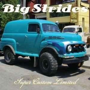 cd - Big Strides - Super CustomLimited, Cd's en Dvd's, Cd's | Rock, Zo goed als nieuw, Verzenden