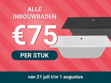 Actie! Nu alle inbouwbaden voor maar €75 | Outletstore Uden, Ophalen, Nieuw