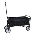 GardenGear Opvouwbare Bolderkar – 100 kg – Zwart –, Ophalen of Verzenden, Nieuw