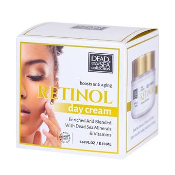 Dode zee mineralen Dag Gezicht creme met Retinol - direct, Nieuw