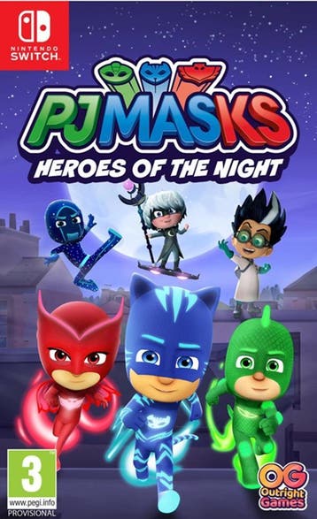 PJ Masks: Heroes of the Night Switch Morgen in huis!, 1 speler, Ophalen of Verzenden, Zo goed als nieuw, Vanaf 3 jaar
