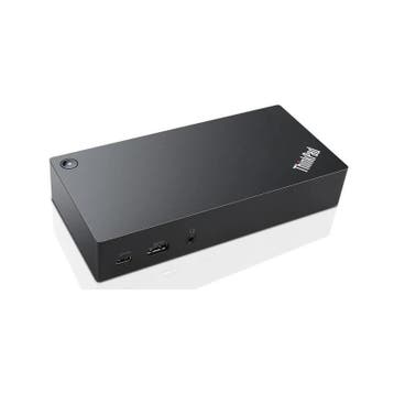 Lenovo ThinkPad USB-C Dock (Type 40A9)  DK1633 + 90W Adapter, Lenovo DK1633, Refurbished, Ophalen of Verzenden, Docking station