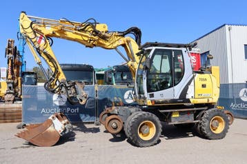 Veiling: Wielgraafmachine New Holland WE150RR Diesel 90kW 20, Ophalen, Graafmachine