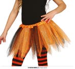 Tutu Oranje/Zwart Glitter Kind, Ophalen of Verzenden, Nieuw