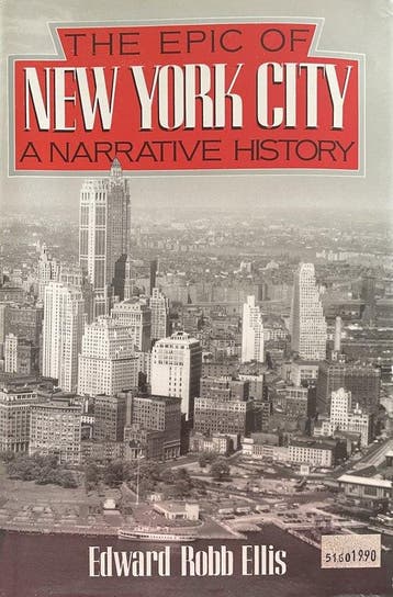Epic of New York City, Boeken, Ophalen of Verzenden, Nieuw