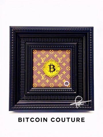 AMA • Pope (1985) - Bitcoin Couture - Louis Vuitton &