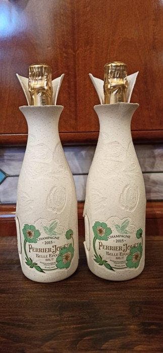 2015 Perrier-Jouët, Belle Époque Brut - Champagne - 2, Verzamelen, Nieuw