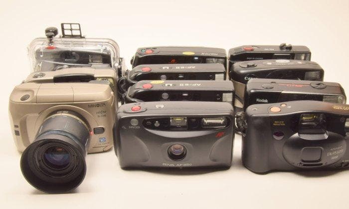 Minolta, Fuji, Kodak, Canon VECTIS S-100; VECTIS 40; AF-E, Audio, Tv en Foto, Fotocamera's Analoog