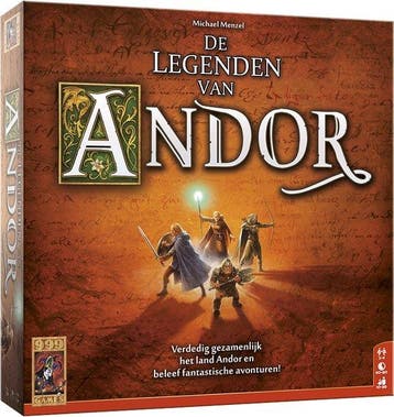 Verpakking licht beschadigd De Legenden van Andor Basisspel, Verzenden, Nieuw