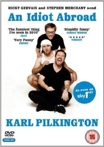 An Idiot Abroad Series 1 import (dvd tweedehands film), Ophalen of Verzenden, Zo goed als nieuw