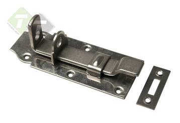 Hangslot Rolschuif - Schuifgrendel Met Bocht - Schuif Slot -, Ophalen of Verzenden, Nieuw, Overige typen