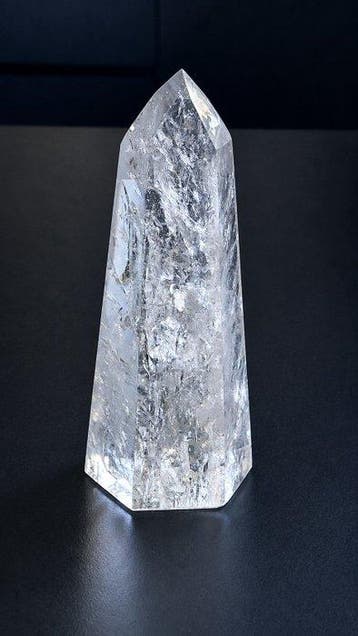Rotskristal Obelisk - Hoogte: 24 cm- 1965 g - (1)