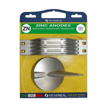 Tecnoseal Zink Anode Kit voor Yamaha Buitenboordmotor 200-30, Watersport en Boten, Ophalen of Verzenden, Nieuw