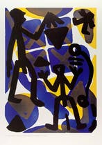 A.R. Penck (after) - Vergleich I - Contempory Artprint - 70