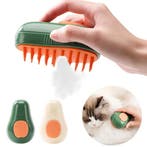 3in1 Stoom Borstel – Kat &amp; Hond AntiKlit + Massage, Verzenden, Nieuw