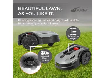 Zoef Robot Teun - Robotgrasmaaier - Tot 300m² - 18 cm, Tuin en Terras, Verzenden, Nieuw, Zoef Robot