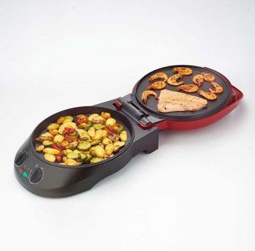 2dekans | Ariete 908 1pizza(s) Zwart, Rood pizzamaker en, Ophalen of Verzenden, Zo goed als nieuw