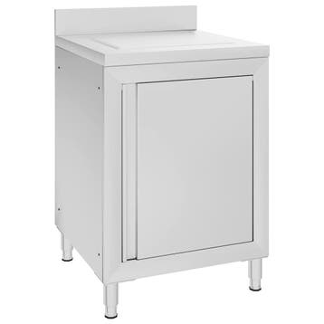 Horeca Keukenkast RVS | 67% Korting | Tweedekansje, Nieuw, Minder dan 100 cm, Grijs, 50 tot 75 cm
