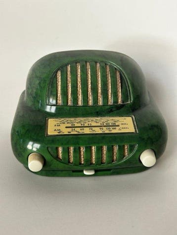 Sonora - Sonorette 50 -green marble miniature replica- Radio, Nieuw