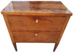 Commode - Kersenhout, Walnoot - Kleine Biedermeierkist