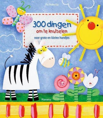 Boek 300 Dingen om te knutselen voor grote en kleine handjes, Verzenden, Zo goed als nieuw