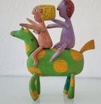 Marius Jonutis (1965) - Pferd mit Reitern, Antiek en Kunst