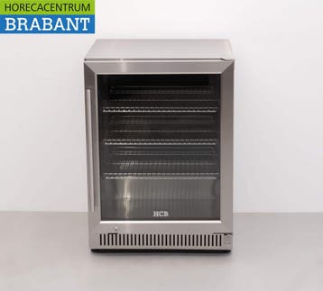 RVS Outdoor Backbar Barkoeling Glazen klapdeuren 150 liter, Ophalen of Verzenden, Nieuw in verpakking